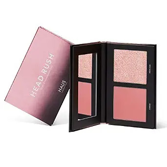 HAUS LABORATORIES by Lady Gaga: HEAD RUSH BLUSH DUO | HEAT SPELL BRONZER DUO, Highlighter Cheek D... | Amazon (US)