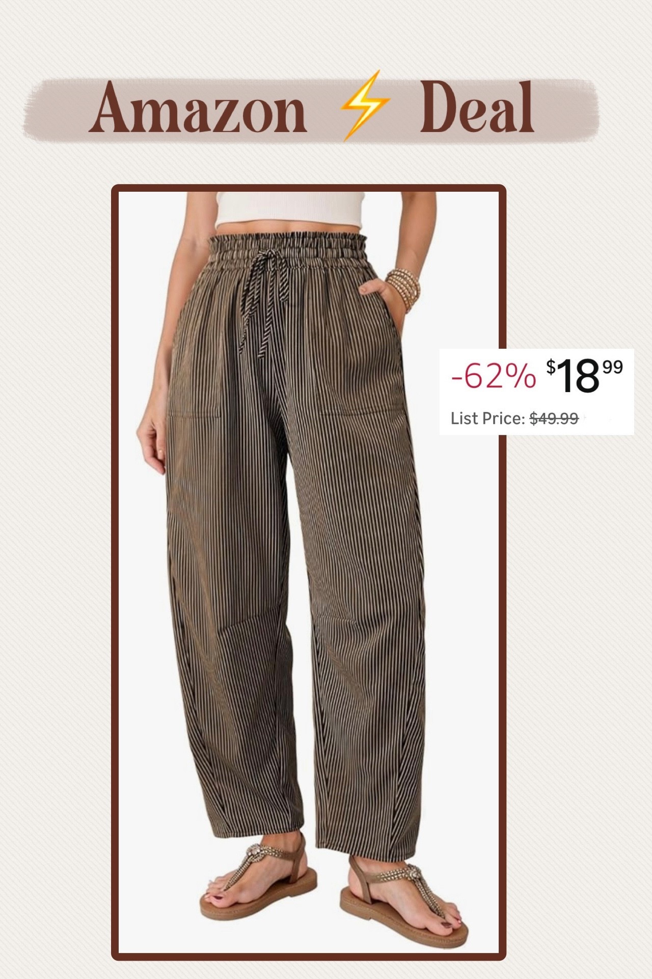 Amazon lightning deal! ⚡️ Comes in several color options and they are all included in the sale

#spring #summer #resortwear 

#LTKSaleAlert