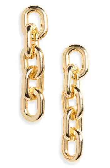 Women's Cara Big Chain Link Drop Earrings | Nordstrom