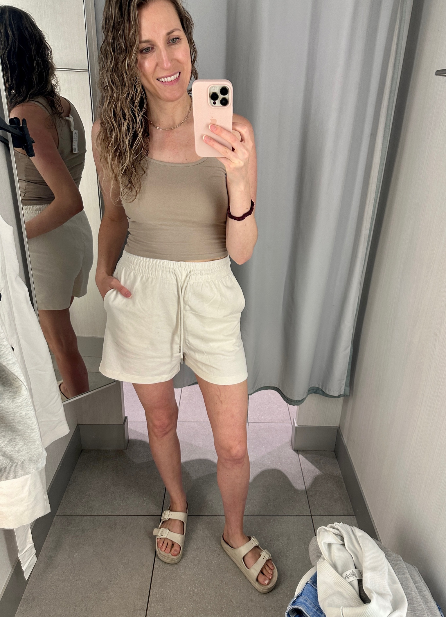 Finally found some sweatshorts! They’re so comfy and cozy and pair well with this light cropped shirt.

#LTKfindsunder50 #LTKSeasonal #LTKGiftGuide