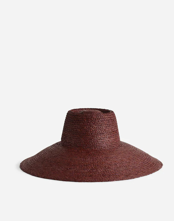 Long Brim Raffia Hat | Madewell