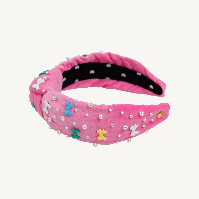 T.B.B.C. x Lele Sadoughi Knotted Headband (Women) - Hamptons Hot Pink | The Beaufort Bonnet Company