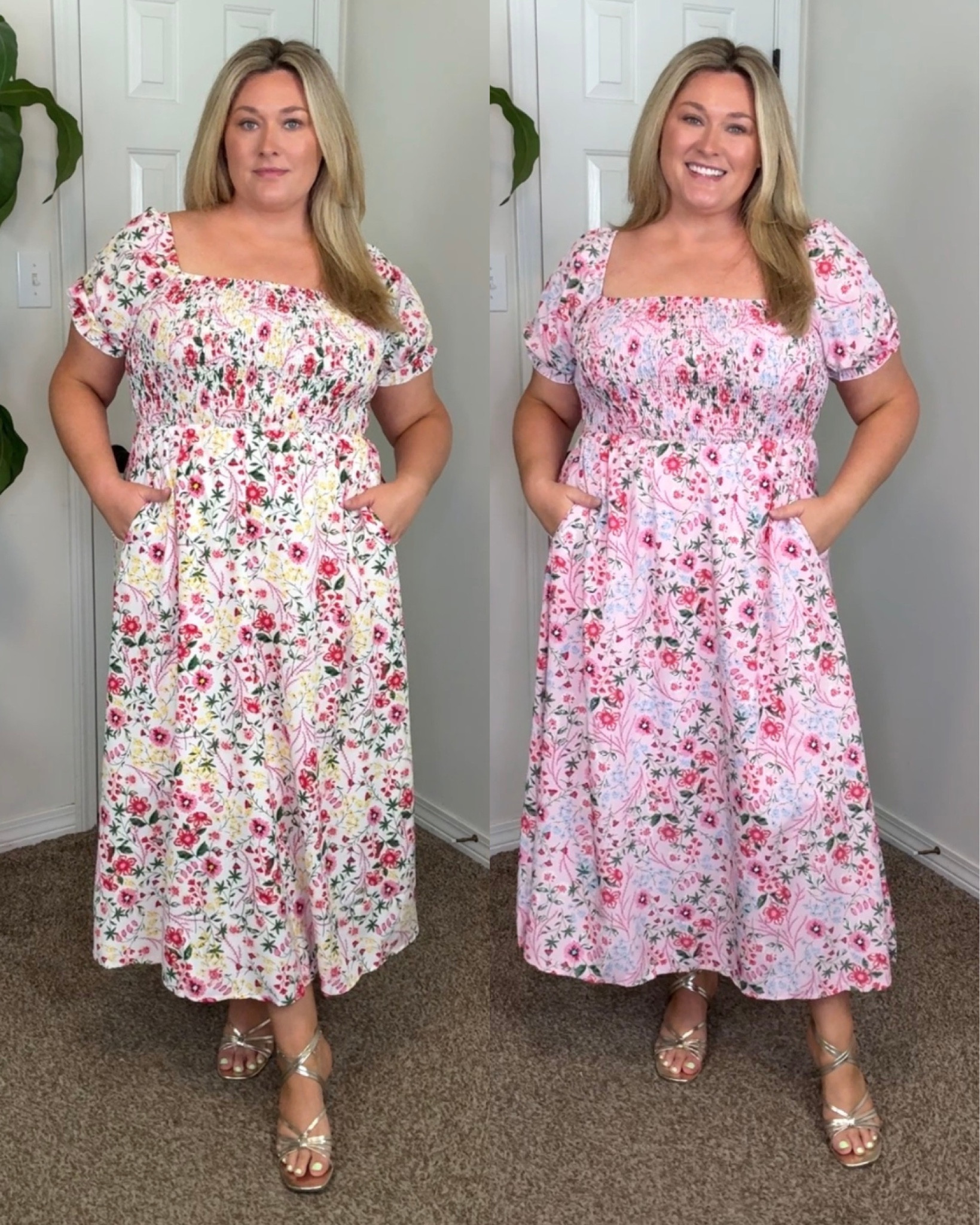 Floral dresses for spring and summer 🌺 I’m wearing a size 14/16!

#LTKootd #LTKPlusSize #LTKgrwm