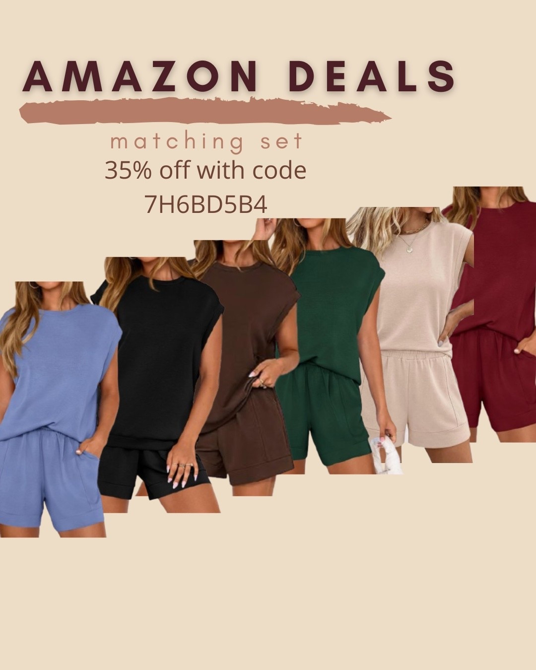 $13 ends 4/21

Amazon fashion
Amazon deals
Matching set
Two piece set
Amazon set
Lounge set
Comfy outfit


#LTKSaleAlert