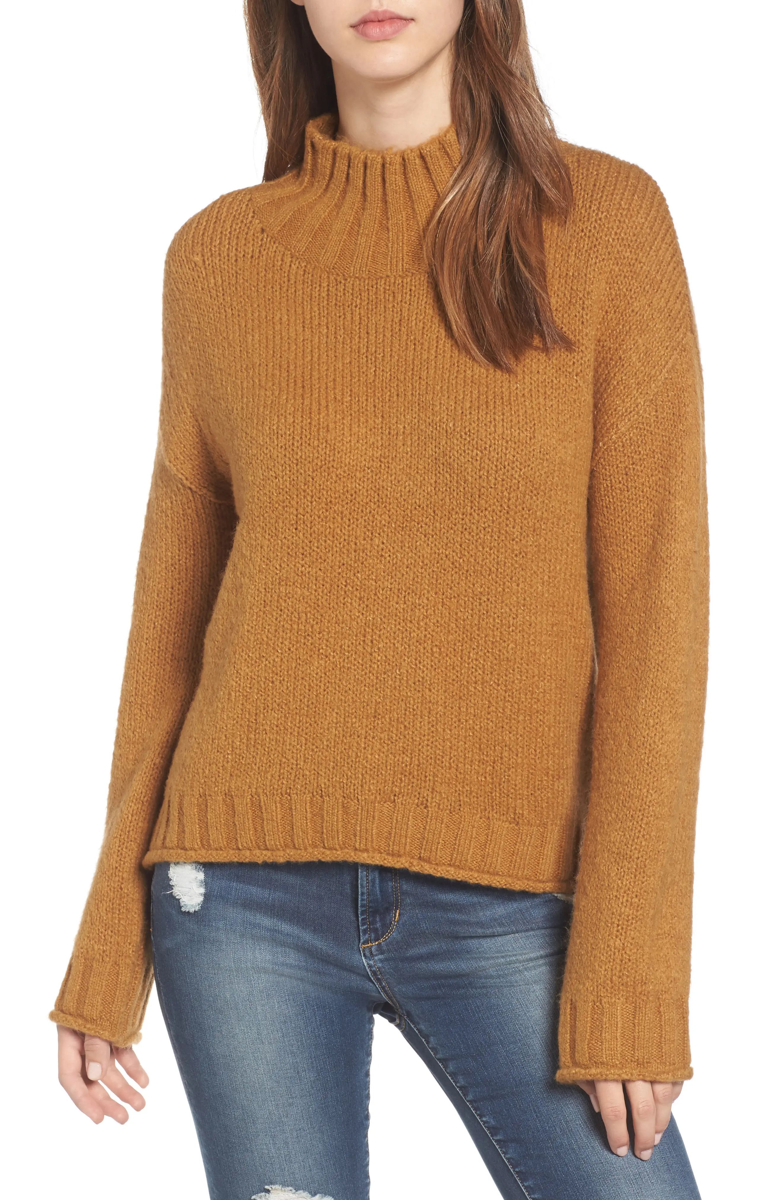 Cozy Mock Neck Sweater | Nordstrom