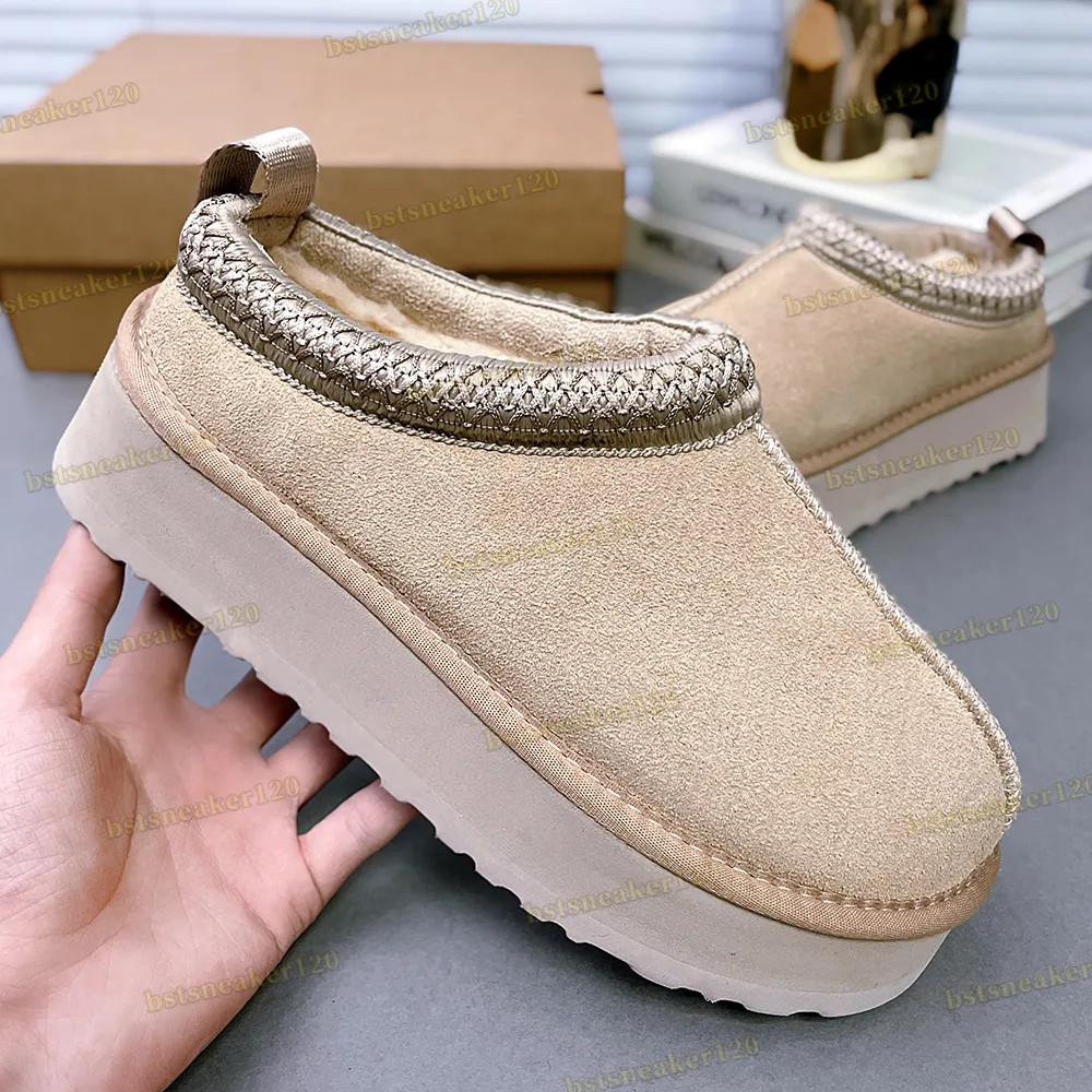 Designer Tasman Sheepskin Snow Boots For Women   Classic Ultra Mini Suede Wool Ankle Booties With... | DHGate