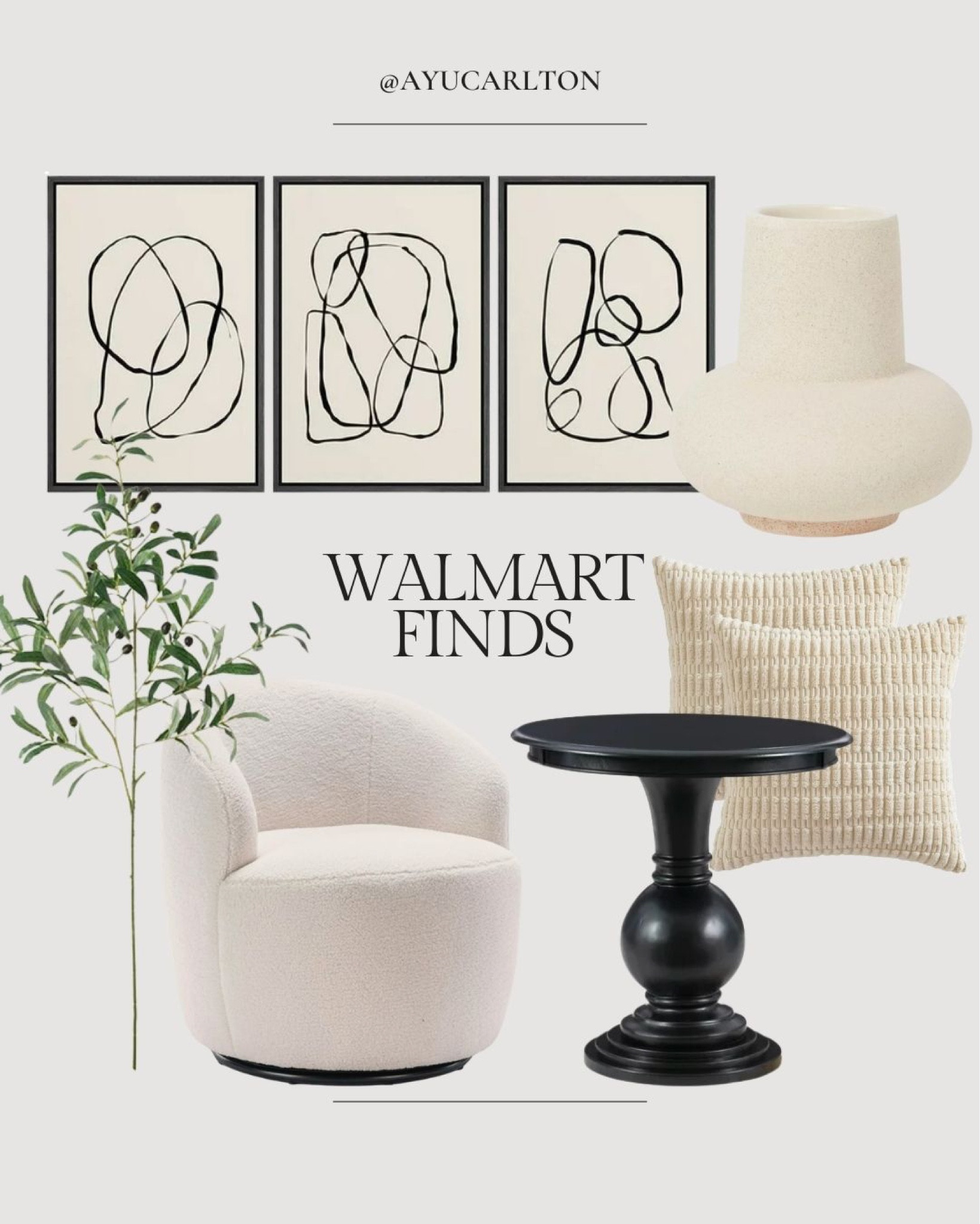 Give your home a modern touch with affordable finds from Walmart ✨🏠 These budget-friendly pieces will effortlessly elevate your interior vibes!

#LTKhome #LTKFind #LTKSeasonal