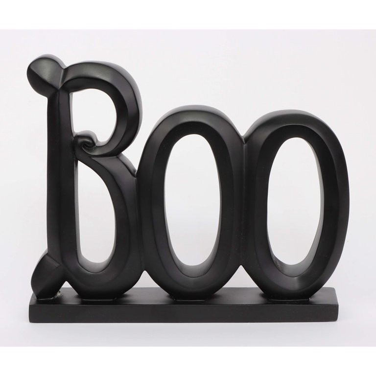 Way To Celebrate Halloween Tabletop Decoration, Boo | Walmart (US)