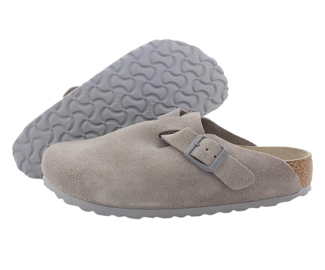 Birkenstock Women's Boston Soft Footbed Clogs | Amazon (US)
