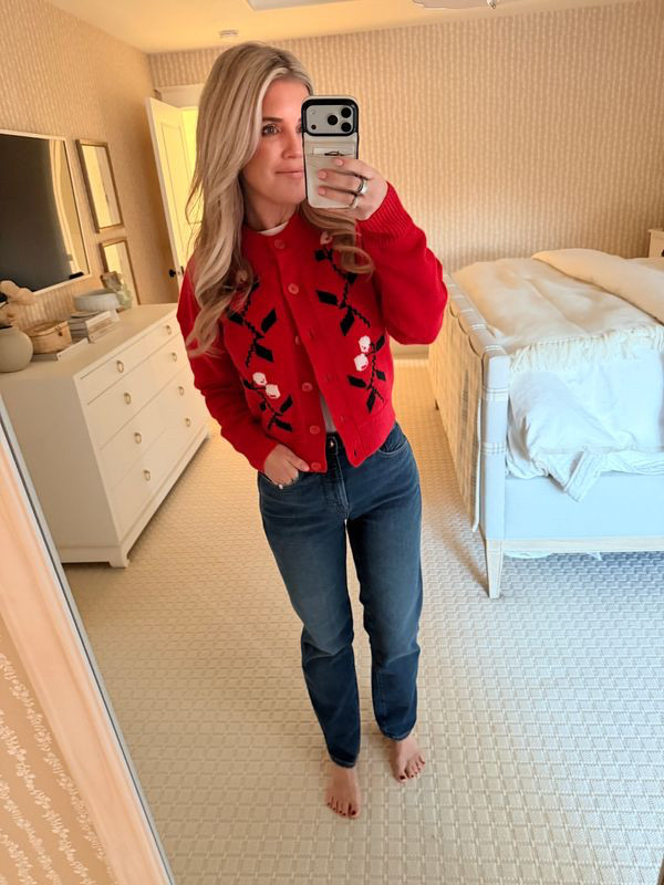 This new sweater is making my granny chic heart happy. Perfect for valentines!  

 #LTKValentine #LTKootd #LTKmomlife