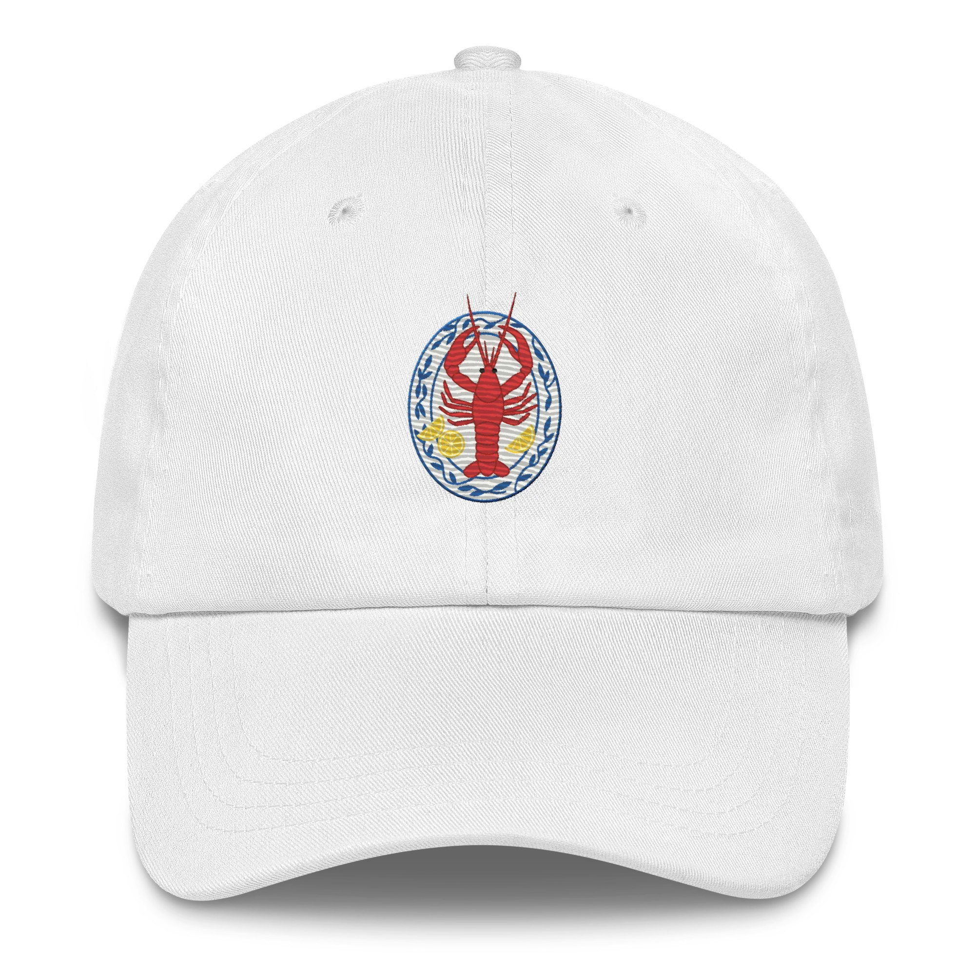 Lobster on a Platter Embroidered Hat | Polychrome Goods