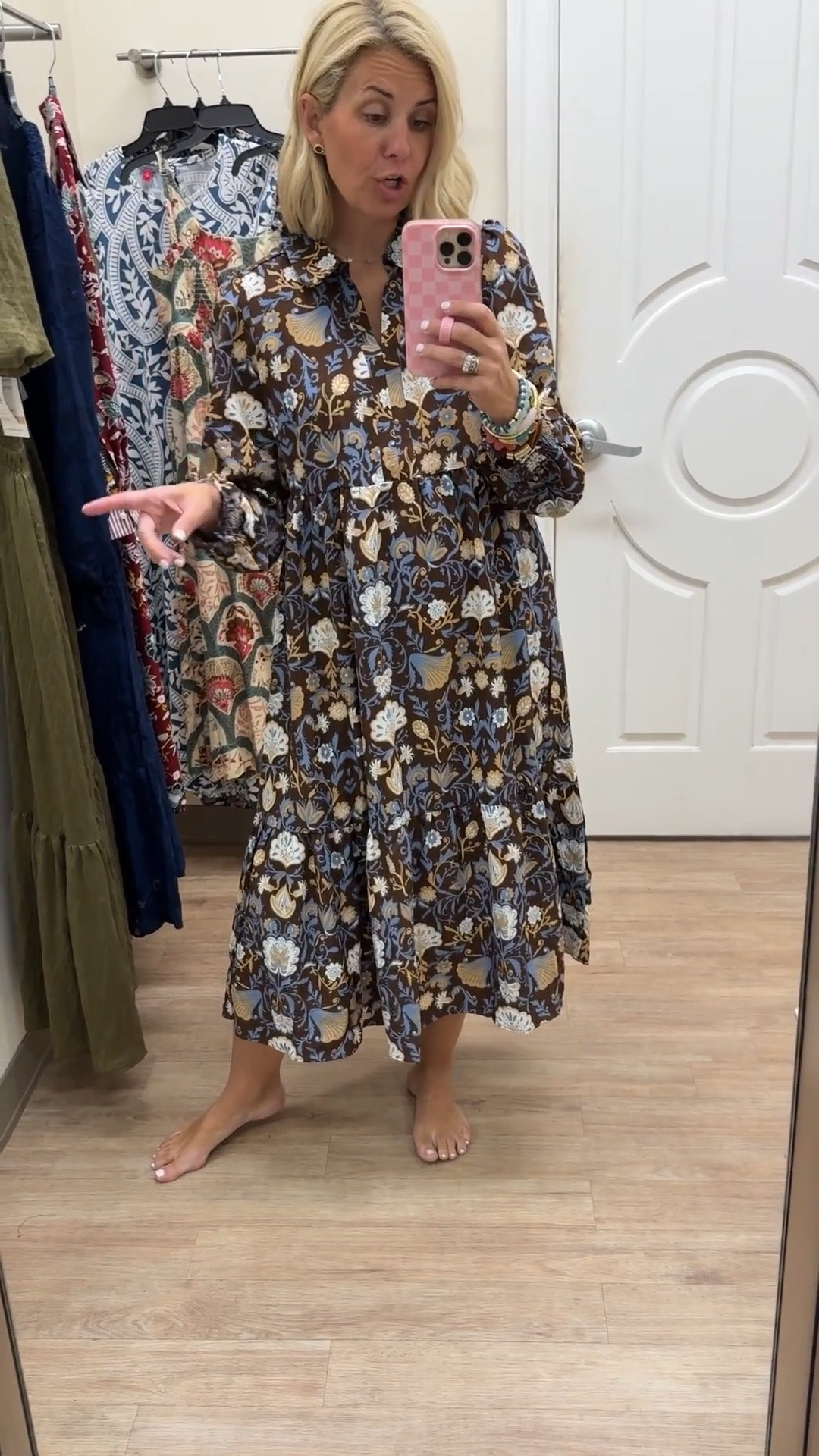 Perfect throw on and go dress. We are styling it all the ways. I’m in a size small. 

#LTKSeasonal #LTKOver40 #LTKSaleAlert