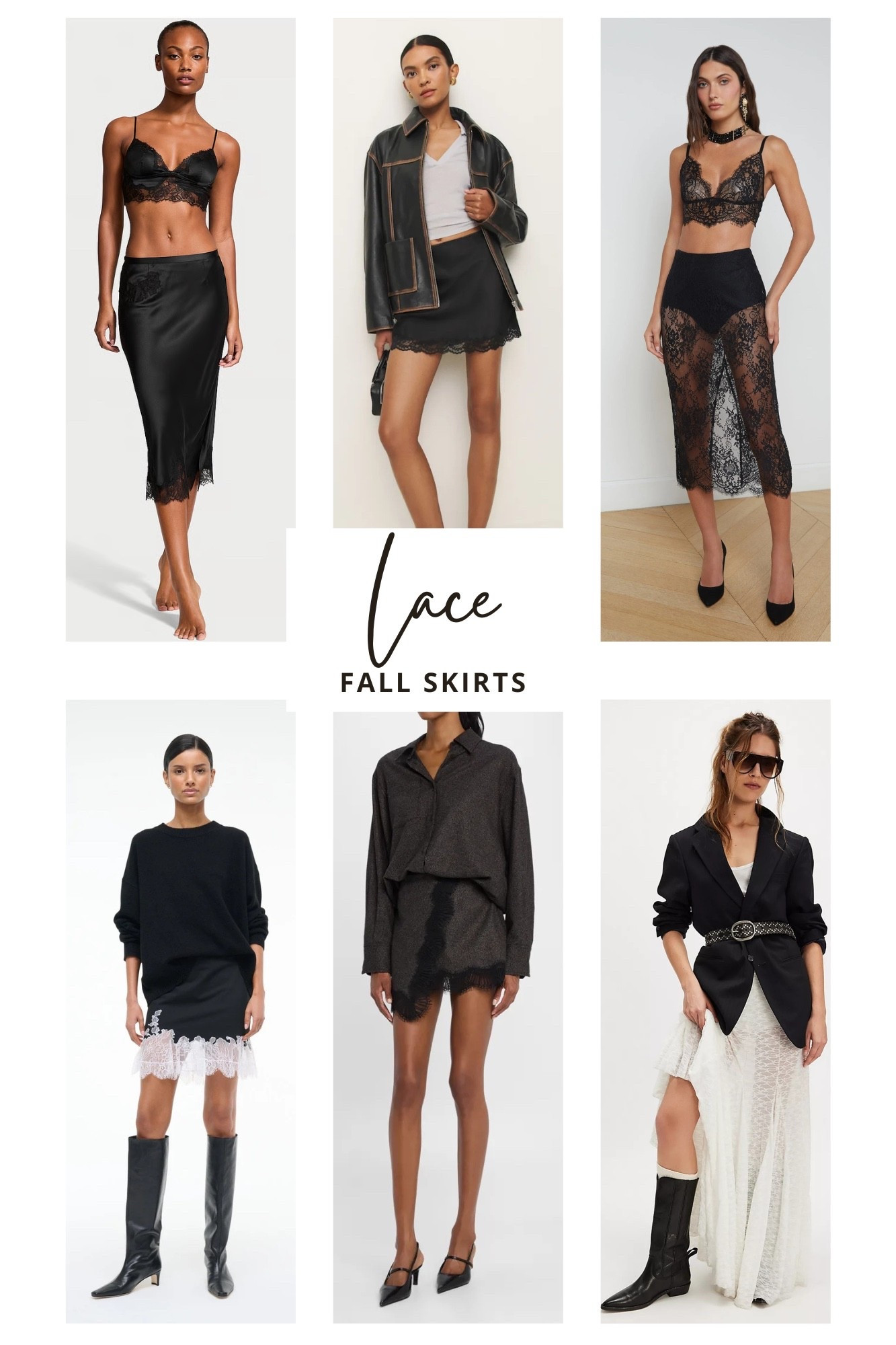 Lace skirts for Fall

#LTKOver40 #LTKStyleTip #LTKHoliday