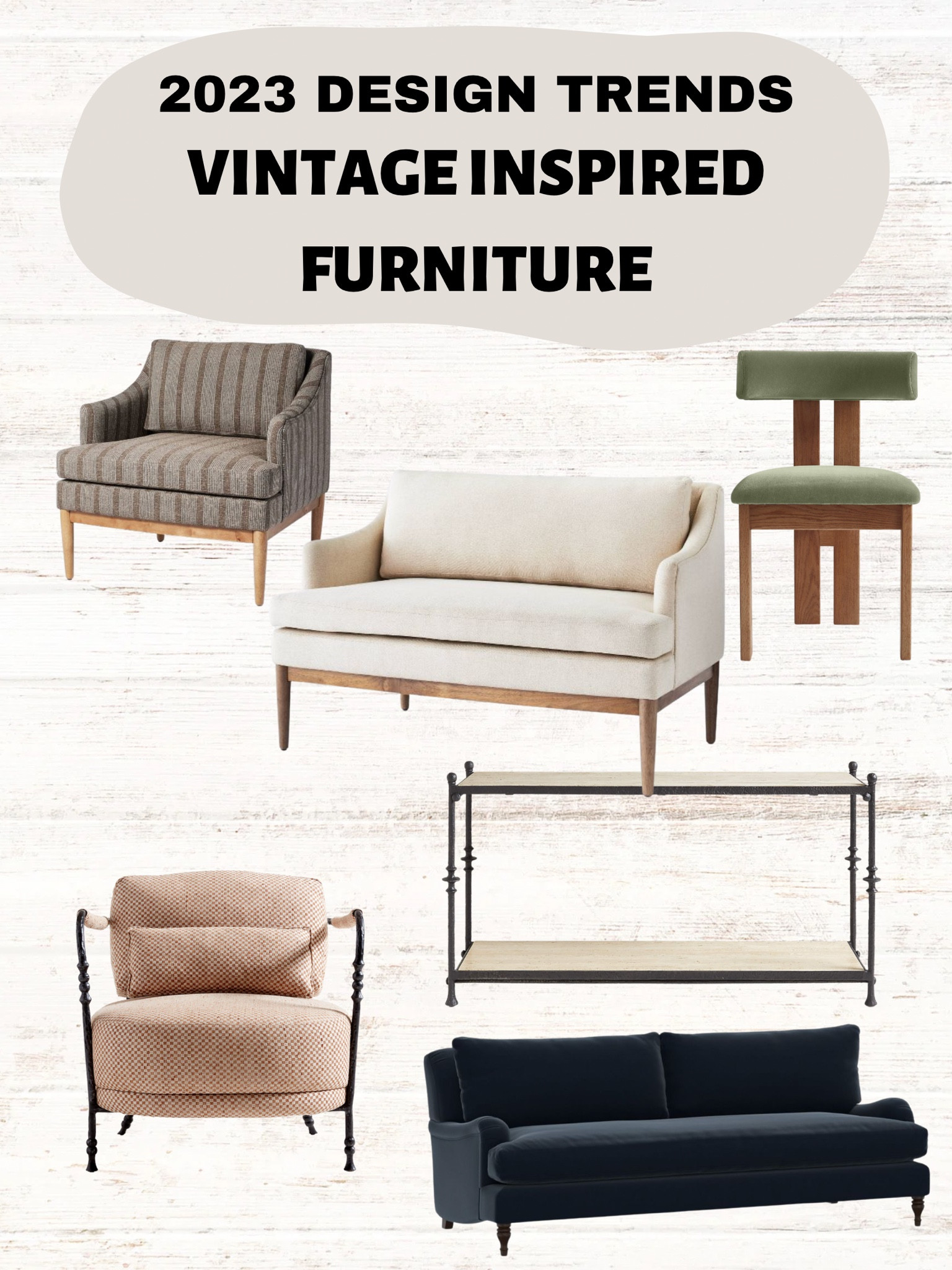 Vintage Inspired Furniture adds so much character and timeless appeal to your home! Another great trend to incorporate in 2023

#LTKstyletip #LTKhome