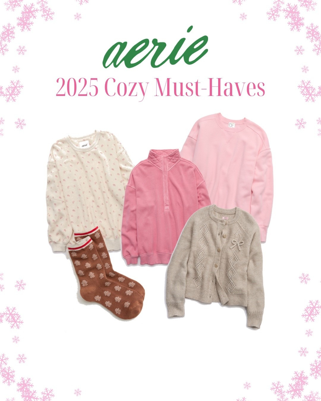 Cozy must-haves from Aerie have finally arrived!! Checkout the links in this post for some cute and cozy winter needs! ☃️❄️

#LTKGiftGuide #LTKHoliday #LTKSeasonal