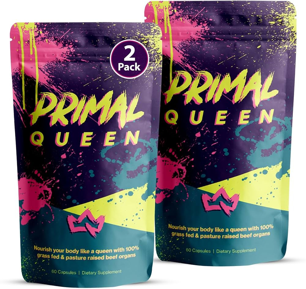 Primal Queen Female-Optimized Beef Organ Superfood Supplement – Grass-Fed, Pasture-Raised Beef ... | Amazon (US)