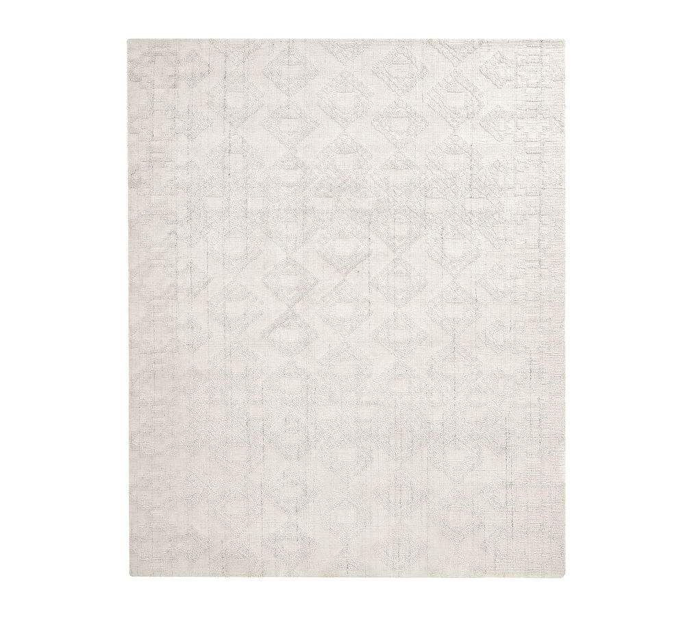 Avery Easy Care Rug, 8 x 10', Ivory | Pottery Barn (US)