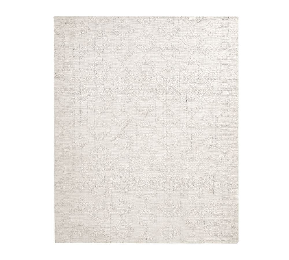 Avery Easy Care Rug, 8 x 10', Ivory | Pottery Barn (US)