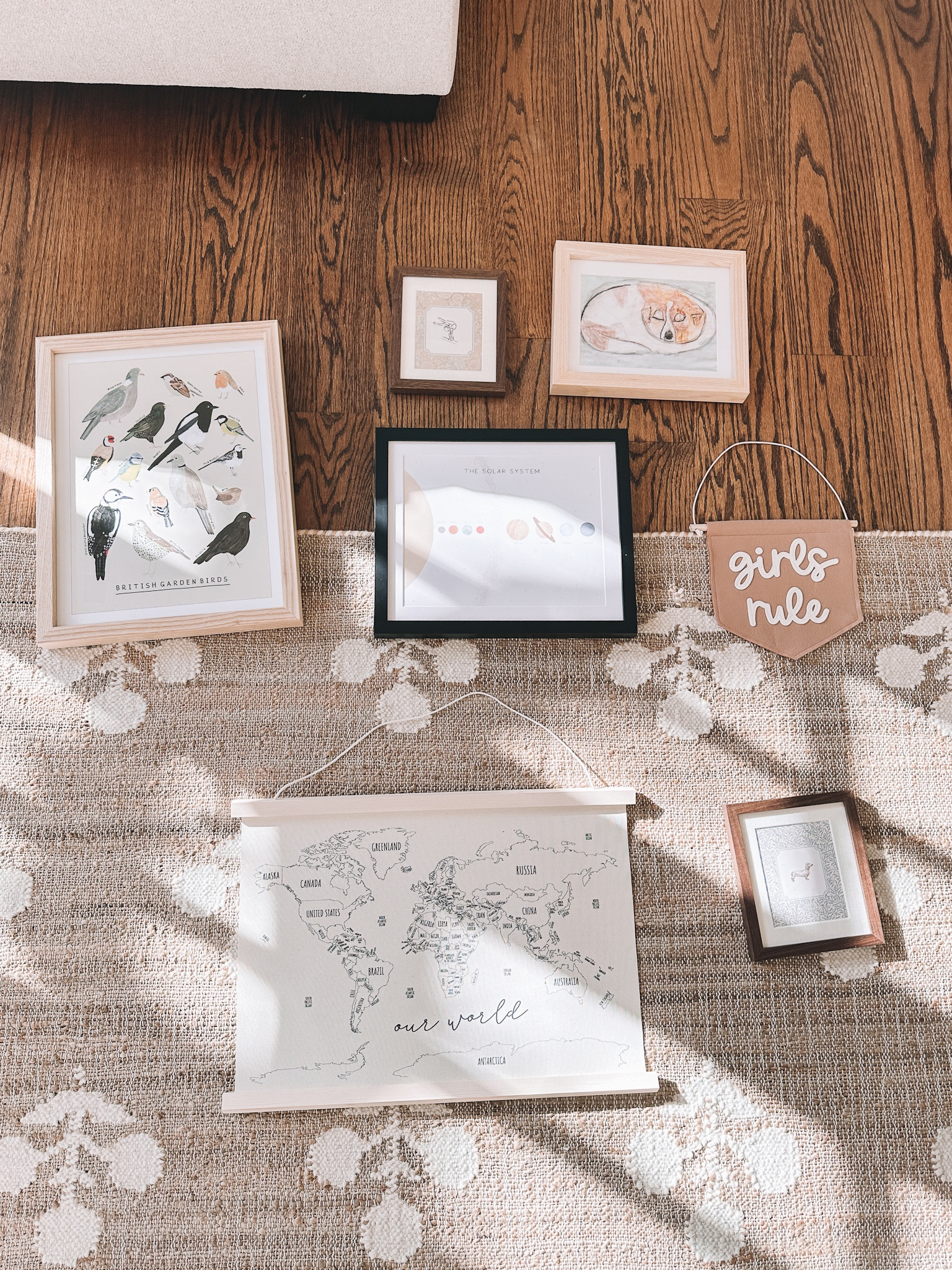 A sneak peek of the art going above Emma’s desk! Her rug is 60 percent off today 🤯 

#LTKsalealert #LTKkids #LTKhome