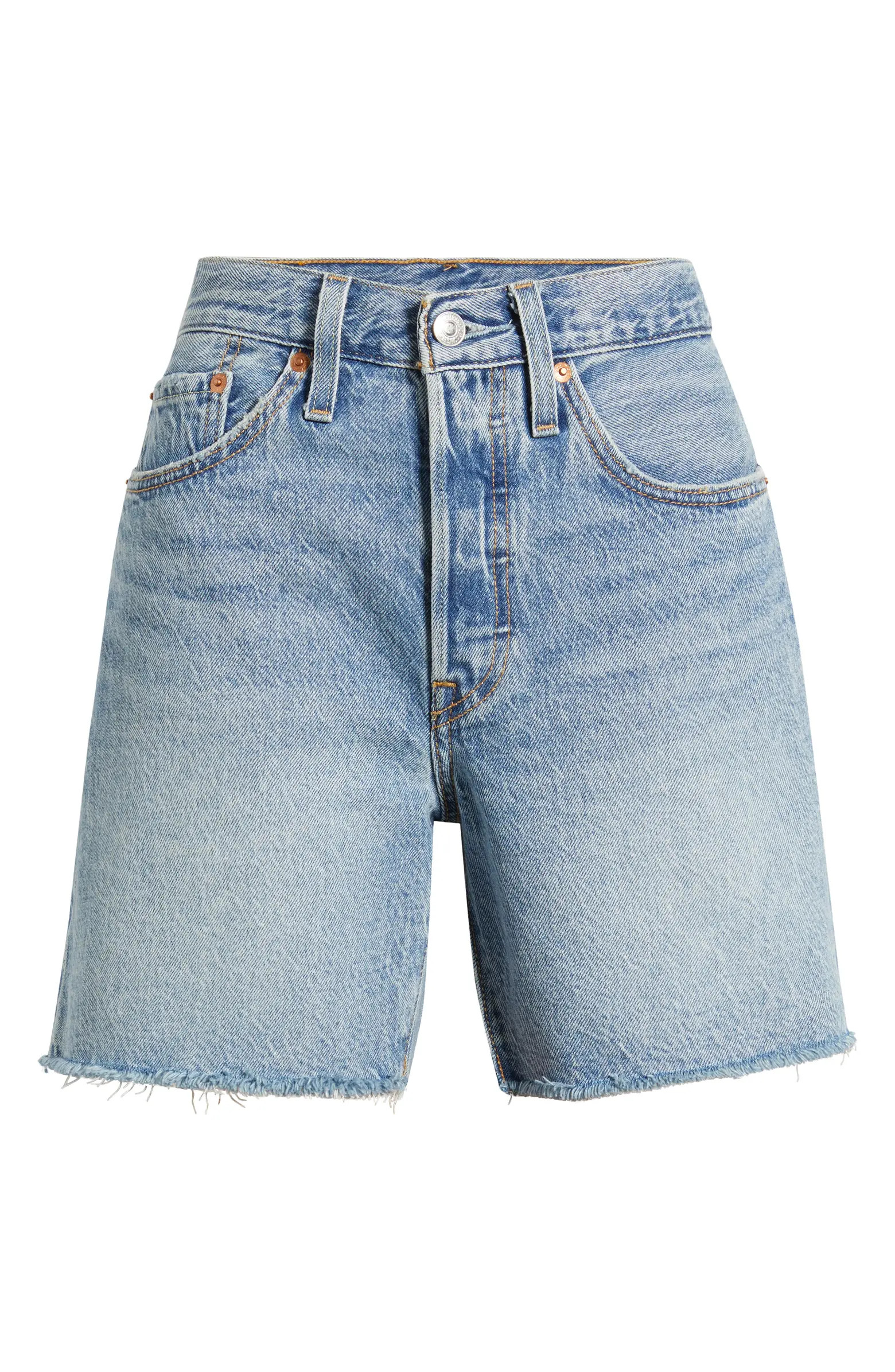 Levi's® 501® Mid Thigh Denim Cutoff Shorts | Nordstrom | Nordstrom