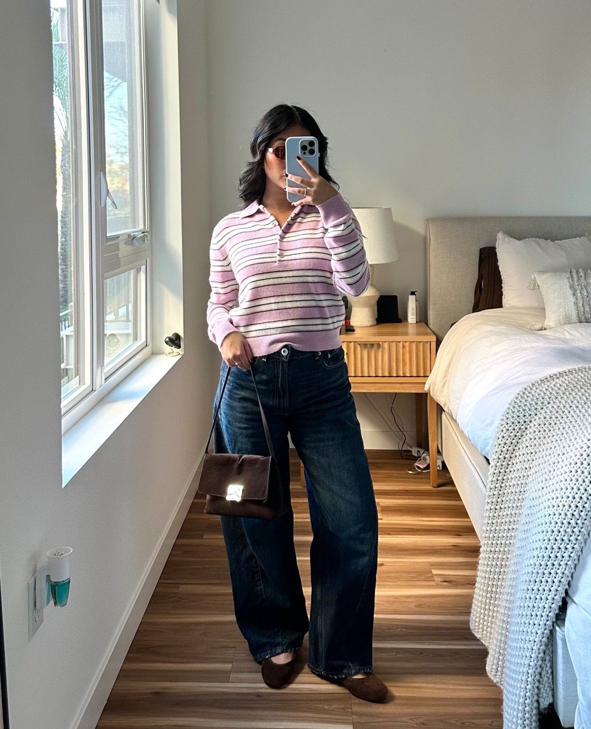 Cashmere striped pink and brown sweater from Aritzia🤎 Wearing a size small

#LTKootd #LTKSaleAlert