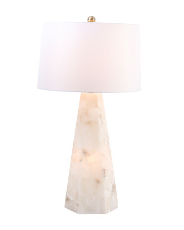 Alabaster Table Lamp | TJ Maxx