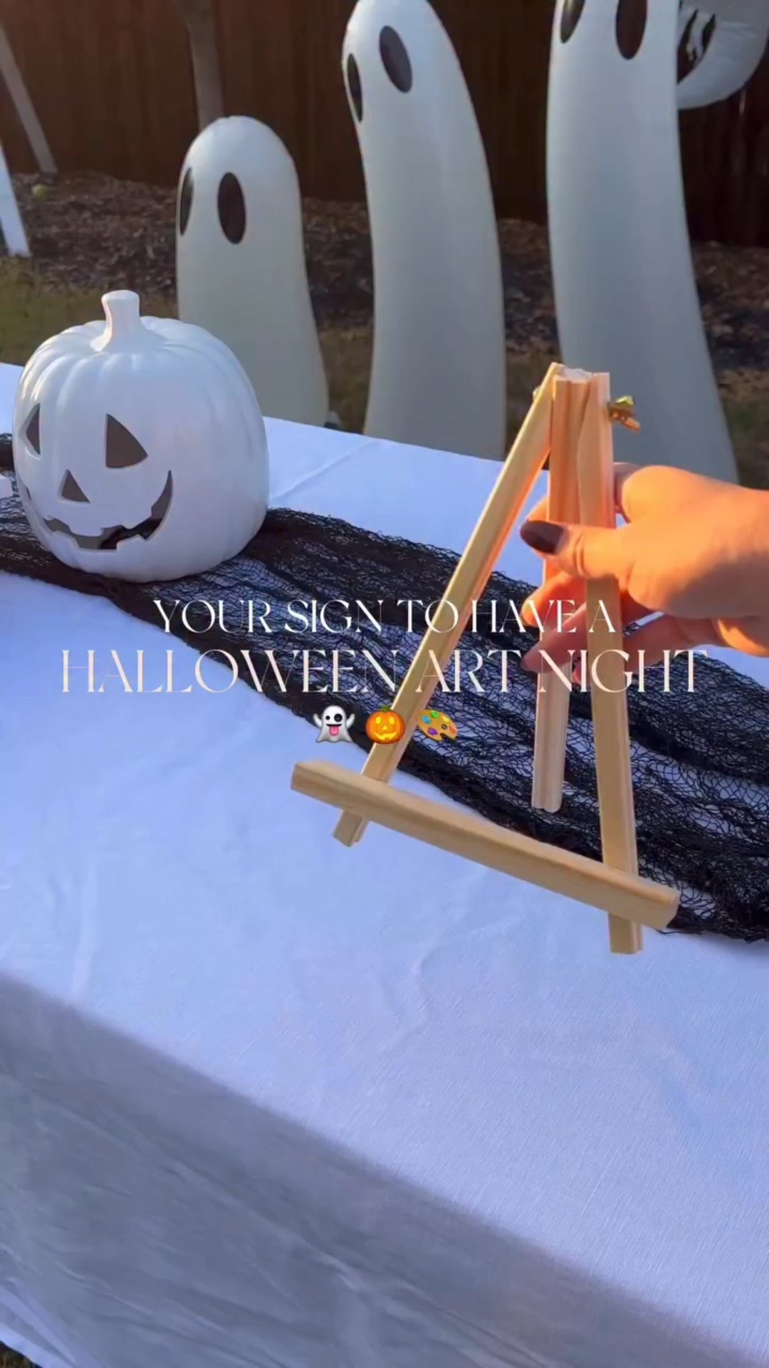 Only 6 Saturdays left until Halloween 👻 so here’s your sign to spend one having a Halloween art night! I got everything fast and affordable from Amazon! I think we’ll make this an annual tradition!

#ltkfamily @ltk.family #amazonhome #familyartnight #halloweenideas

#LTKKids #LTKParties #LTKFamily