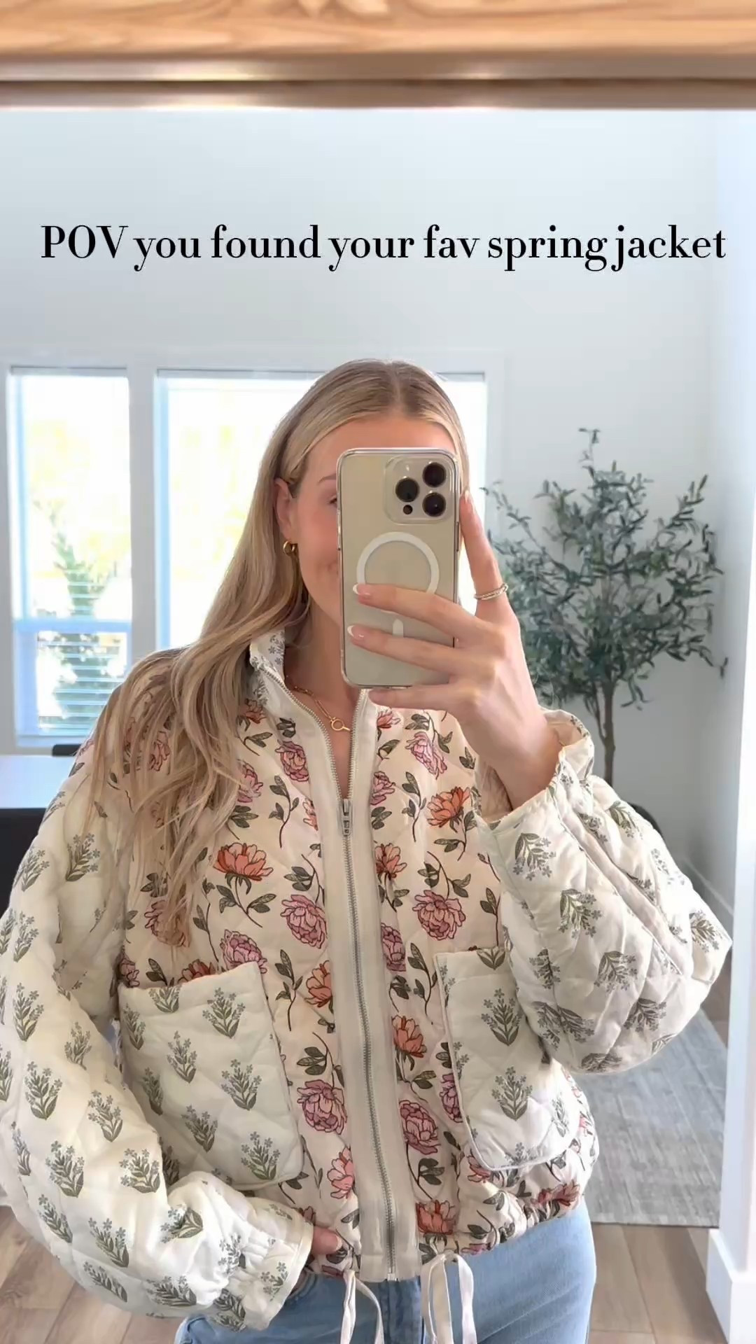 The cutest spring jacket! It’s giving Anthropologie but less than $50 🤭 wearing size M!

#floraljacket #springjacket #anthropologiedupw 

#LTKSpringSale