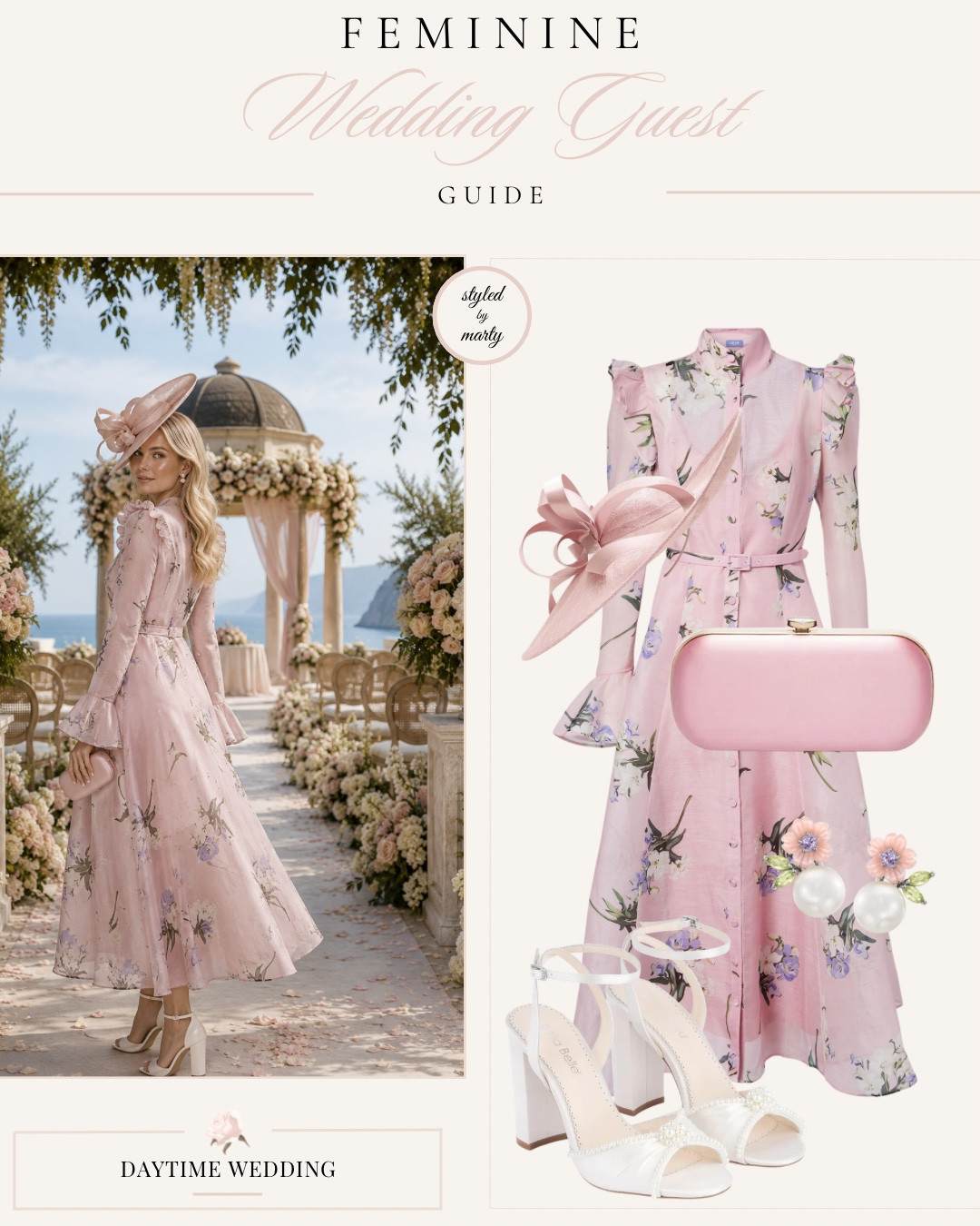 The Feminine Wedding Guest Guide🌸

Wedding guest outfit, wedding guest dress, wedding guest, wedding guest attire, summer wedding, wedding attire, daytime wedding, cocktail wedding, black tie attire, cocktail dress, cocktail attire, feminine fashion, romantic style, romantic dress, floral fashion, floral dress, luxury fashion

#LTKwedding #LTKstyletip #LTKsummer