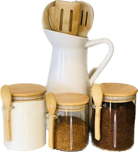 Keep your spices organized and easily accessible with these pretty bamboo spice jars.

#LTKhome #LTKfamily #LTKkids