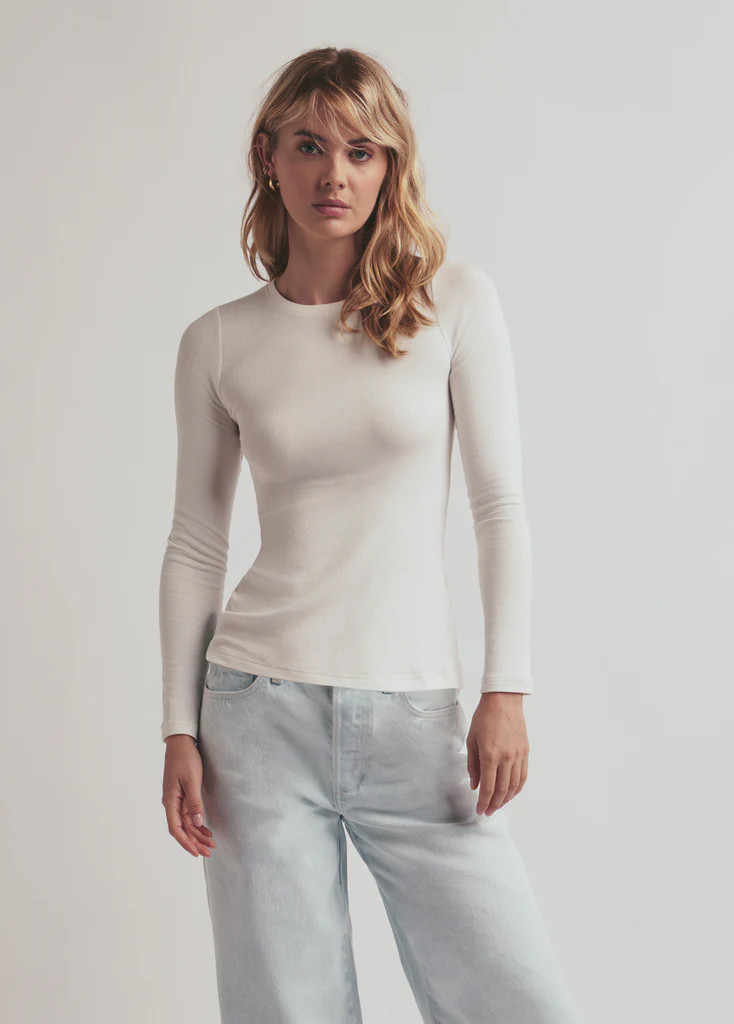 THE RIBBED LONG SLEEVE | Favorite Daughter