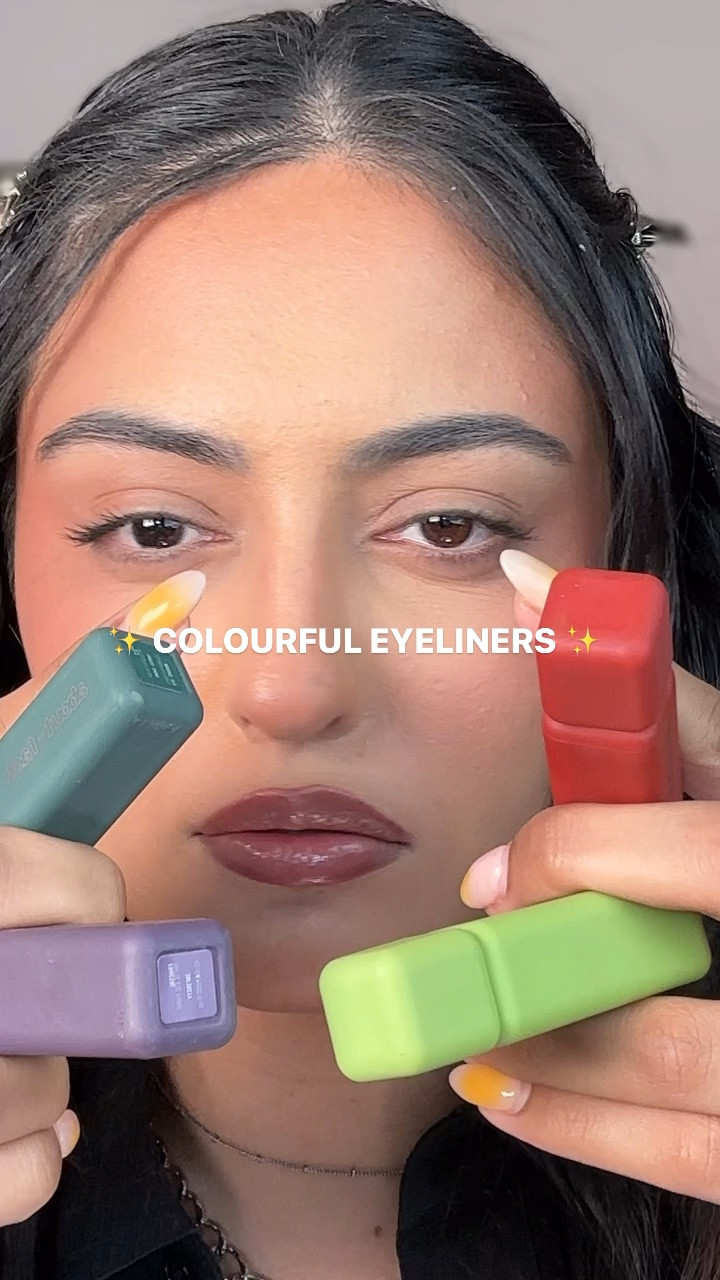 Colourful eyeliner 🤝 Matching outfits, coloured liners for summer spring, creative eyeliner, creative makeup , green eyeliner, pink eyeliner, orange eyeliner 

#LTKxSephora #LTKstyletip #LTKbeauty