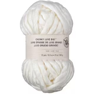 Chunky Luxe Big!™ Yarn by Loops & Threads® | Michaels Stores