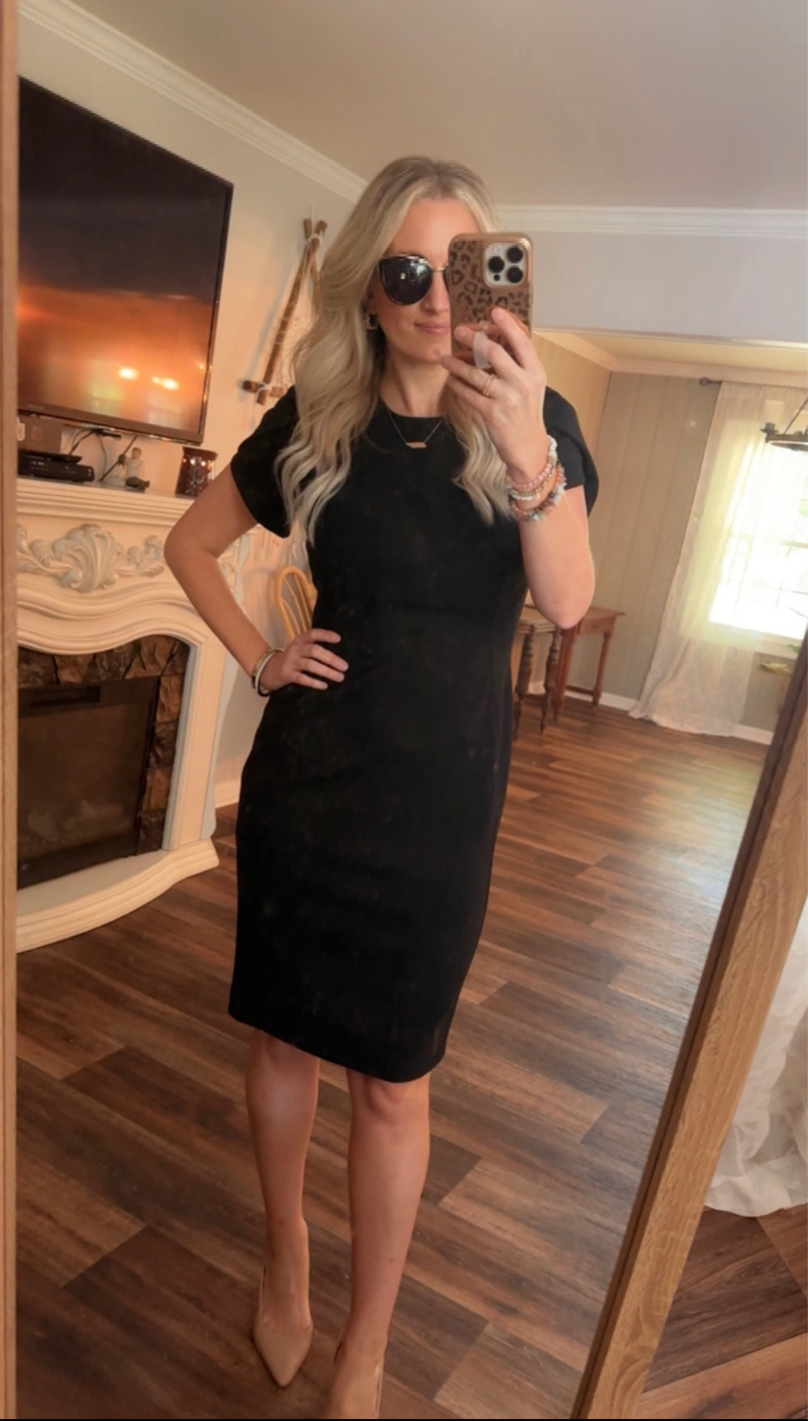 My favorite Calvin Klein wear to work dress! For reference I’m 5’7” ish 130 # and a size 4 or 6 fit me perfect! These dresses accentuate your feminine curves and fit like a glove. Very flattering. 😍

#LTKworkwear #LTKSeasonal #LTKstyletip