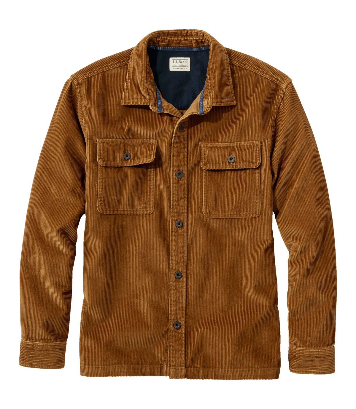 Men's Rangeley Corduroy Shirt, Slightly Fitted | L.L. Bean