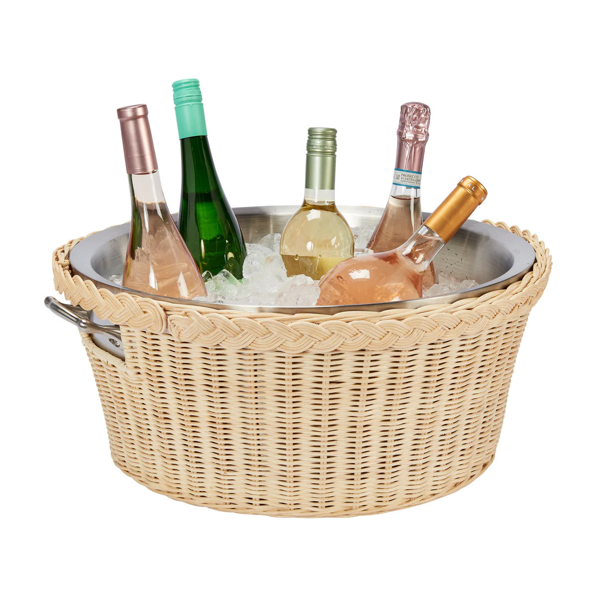 Rattan Beverage Tub | Amanda Lindroth