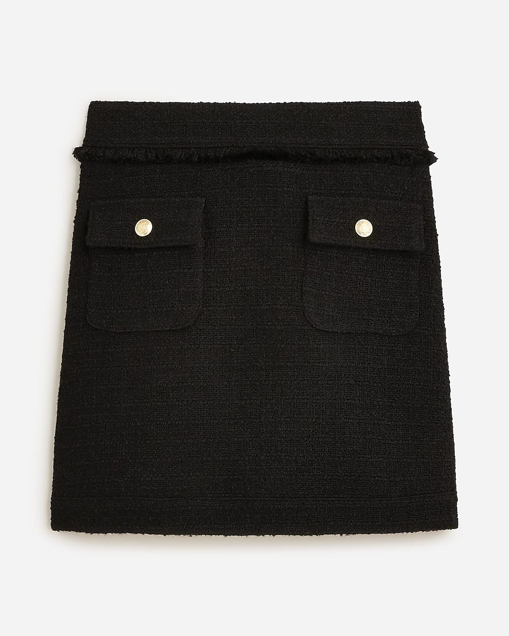 Patch-pocket mini skirt in tweed | J.Crew US