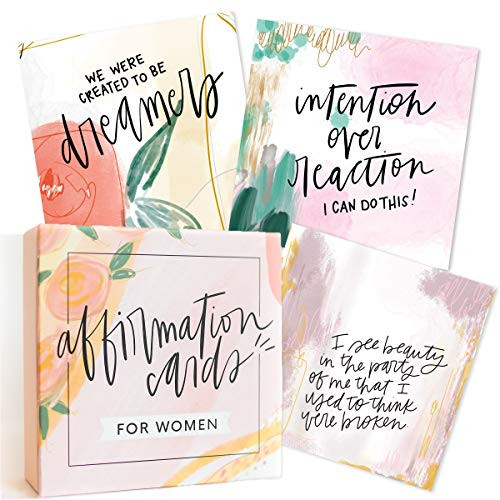 Affirmation Cards for Women: Beautifully Illustrated Inspirational Cards with Positive Affirmations to Help with Gratitude, Mindfulness, Daily Encouragement and Self Care | Amazon (US)