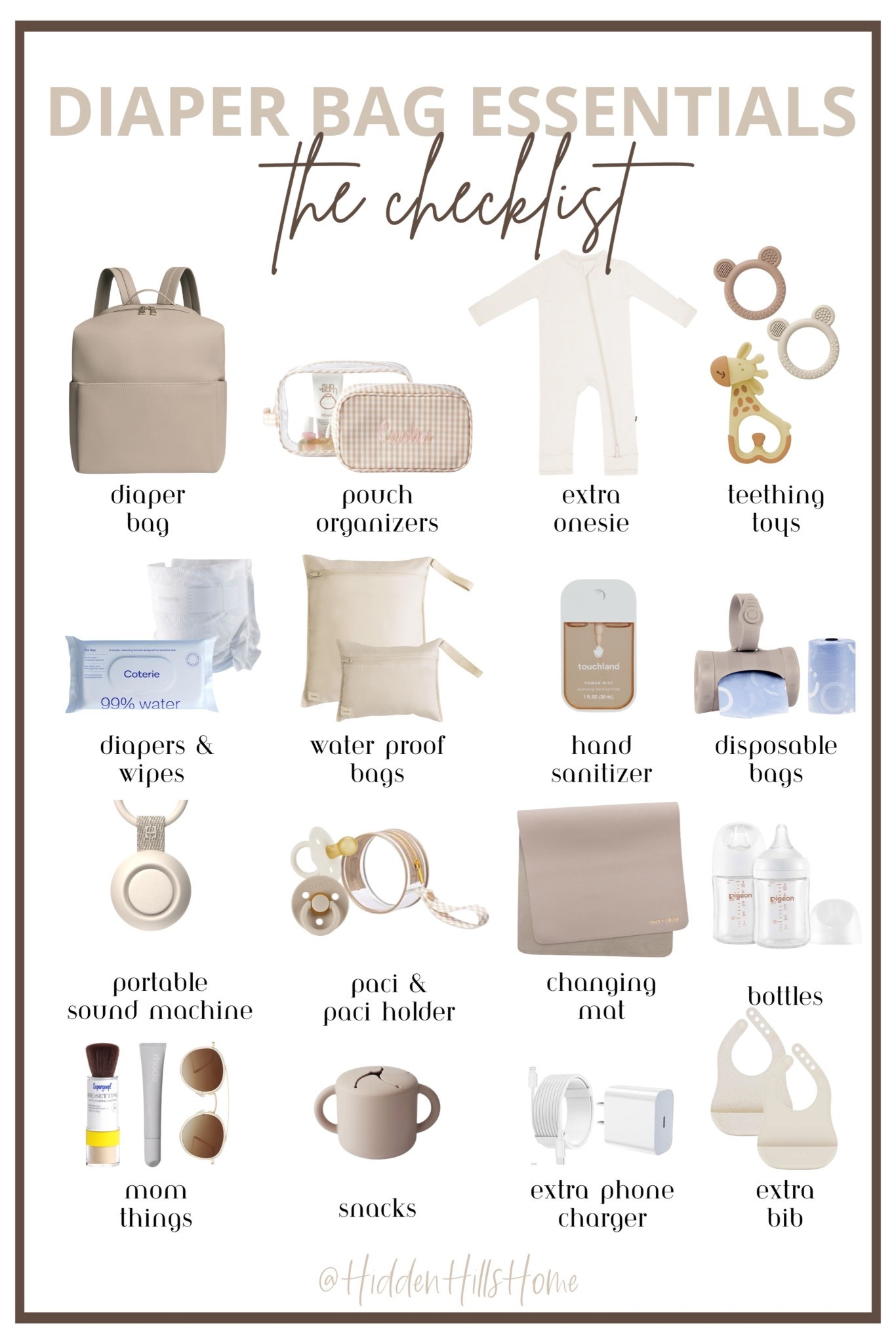 Diaper bag essentials! First time mom essentials list! Baby must have items 

#LTKBaby #LTKKids #LTKFindsUnder50