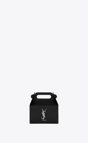 BOX BAG WITH HANDLE, ADORNED WITH THE CASSANDRE. | Saint Laurent Inc. (Global)