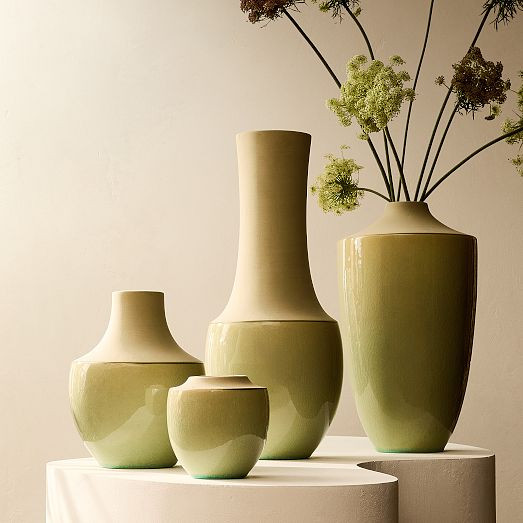 Edie Ceramic Vases | West Elm (US)