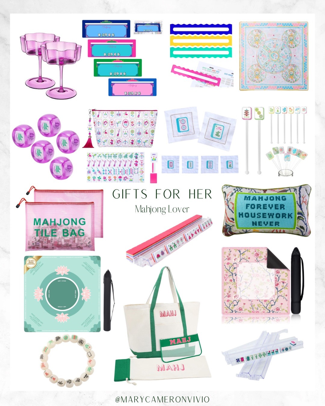 Gifts for Her: For the Mahjong Lover 🀄️❤️  I have family who recently started playing mahjong and they’re obsessed! These gifts will be perfect for their next mahjong girls’ night

#affordablegifts #mahjong #girlsnight #giftsforher 

#LTKHoliday #LTKCyberWeek #LTKGiftGuide