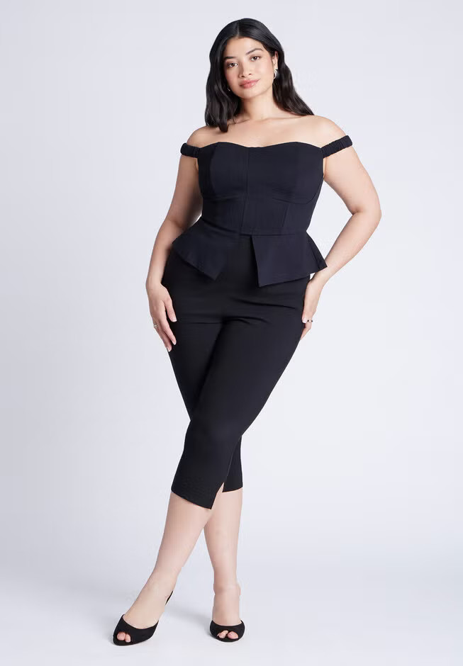 Slim Stretch Capri | Eloquii