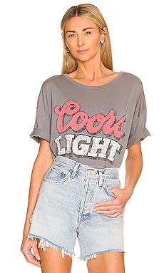 The Laundry Room Coors Light Thrift Tee in Gravity Grey from Revolve.com | Revolve Clothing (Global)