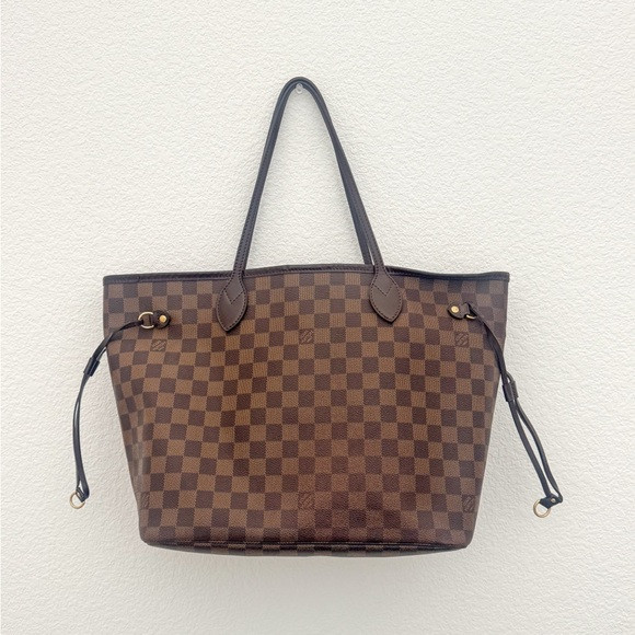 Louis Vuitton Neverfull MM Damier Ebene Tote Authentic LV Shoulder Bag | Poshmark
