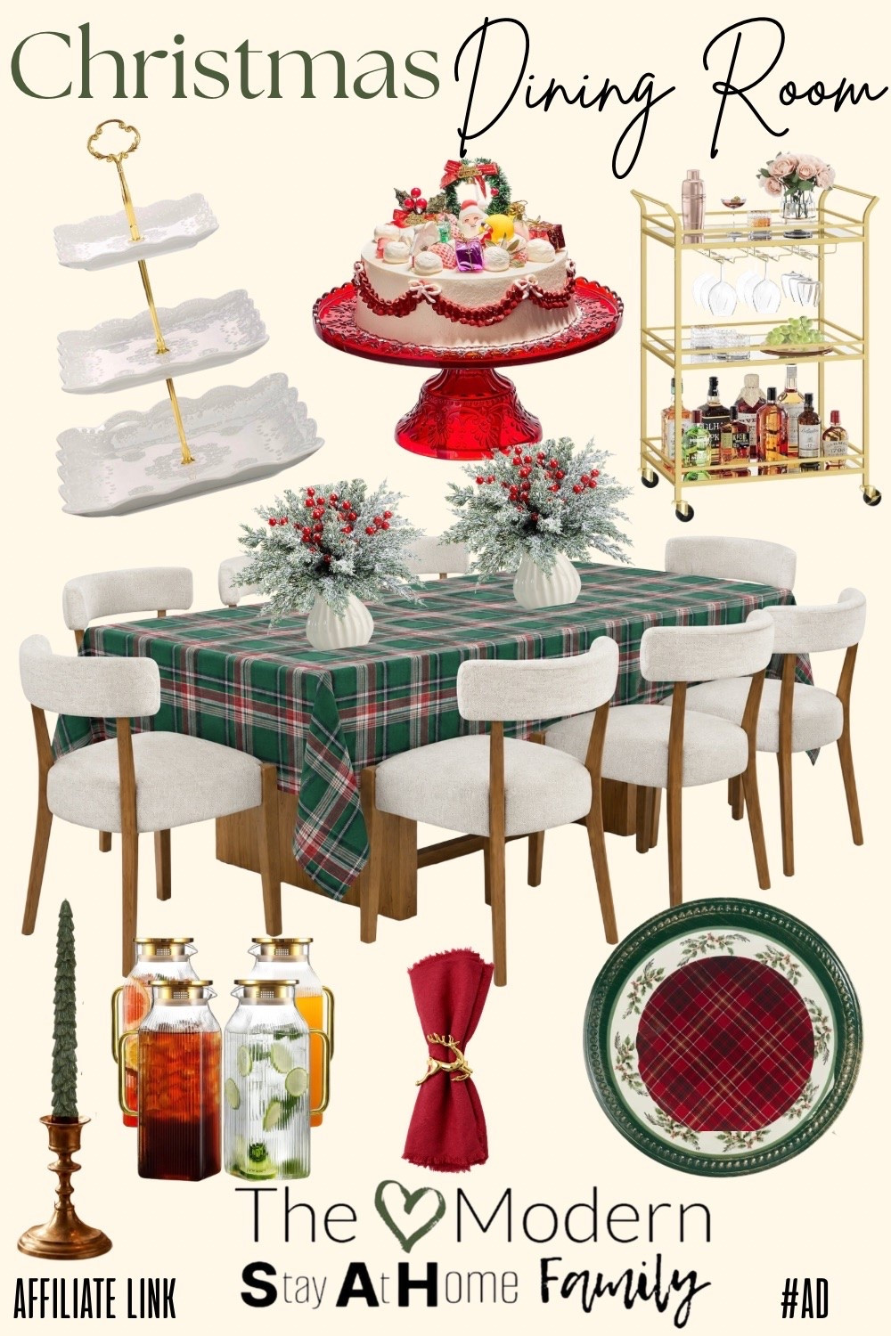 Christmas dining room decor is one of my favorite ways to make the home feel extra special for the holiday season. 🎄✨ From a beautifully decorated Christmas dining table to cozy Christmas table settings, festive dinnerware, Christmas centerpiece ideas, and elegant holiday accents, these are the details that make everyday meals feel a little more magical.

Whether you love a classic Christmas look, cozy traditional Christmas decor, neutral Christmas decorating, or a more elegant holiday style, you can create a beautiful dining room without completely redecorating. Think layered table linens, Christmas greenery, candles, festive napkin rings, seasonal dishes, and simple touches that bring the whole space together.

I’m sharing some of my favorite Christmas dining room decor finds and holiday table ideas to help you create a dining space that feels warm, inviting, and ready for all those Christmas dinners, family gatherings, and holiday celebrations. 🤍🎄

Christmas dining room decor, Christmas dining table decor, Christmas table decor, Christmas table setting, Christmas centerpiece, Christmas centerpiece ideas, holiday table decor, holiday dining room decor, Christmas dinner table, Christmas tablescape, Christmas tablescape ideas, festive table setting, Christmas dinnerware, Christmas plates, Christmas napkins, Christmas napkin rings, Christmas table linens, Christmas greenery, Christmas candles, Christmas home decor, holiday home decor, elegant Christmas decor, traditional Christmas decor, neutral Christmas decor, cozy Christmas decor, Christmas decorating ideas, holiday entertaining, Christmas dinner ideas, Christmas hosting ideas, Christmas home inspiration, festive dining room ideas

#LTKSeasonal #LTKHome #LTKSaleAlert