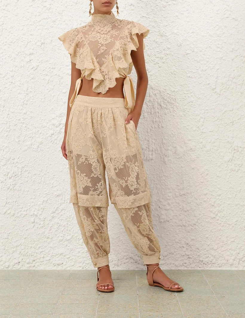 Luna Lace Harem Pant            
        
            

    
    
    











    

        $... | ZIMMERMANN (US, CA, EU, MENA)