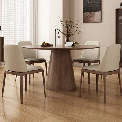 Vintage solid wood table and chair combination | Wayfair North America