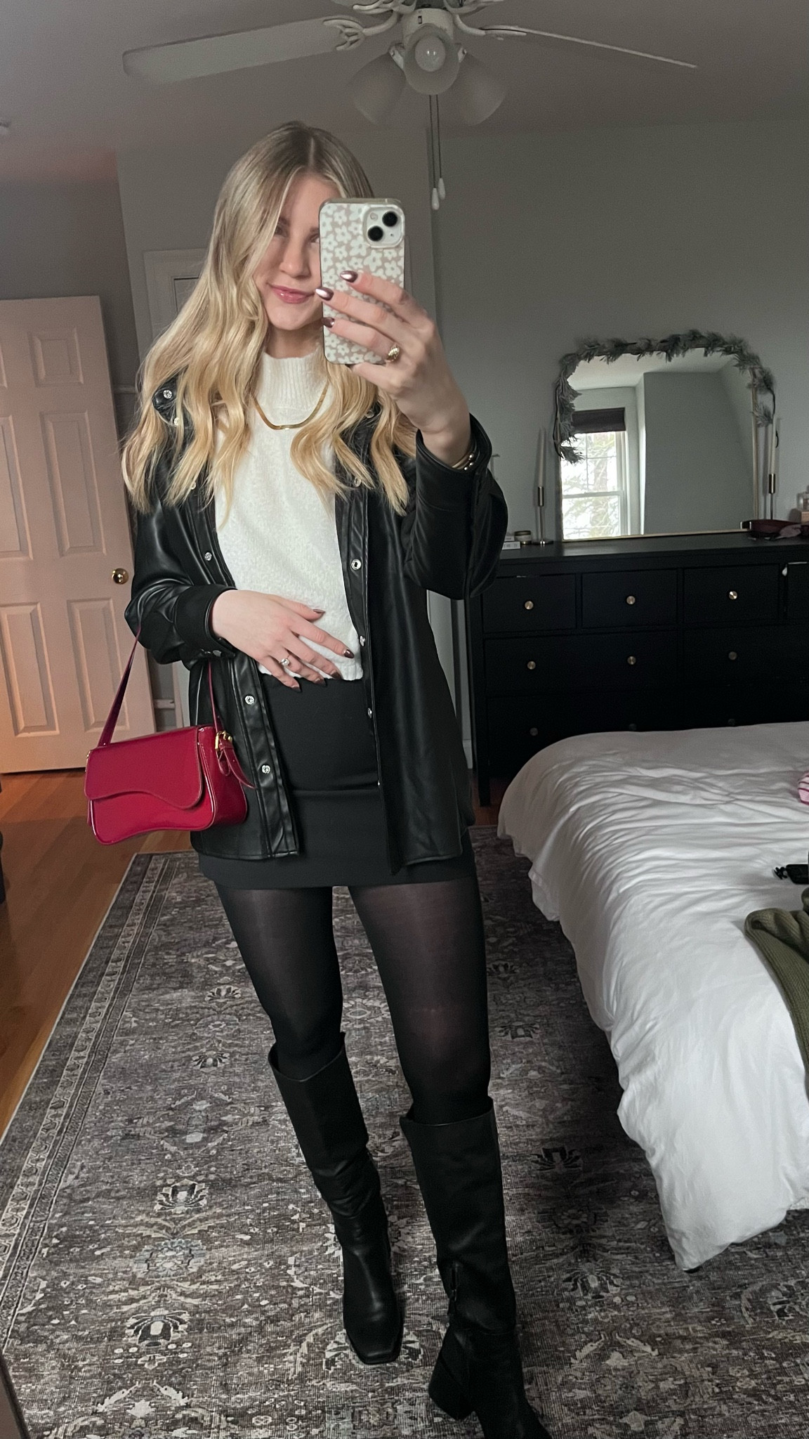 Holiday Outfit #4 Black skort 🖤 

#LTKStyleTip #LTKHoliday