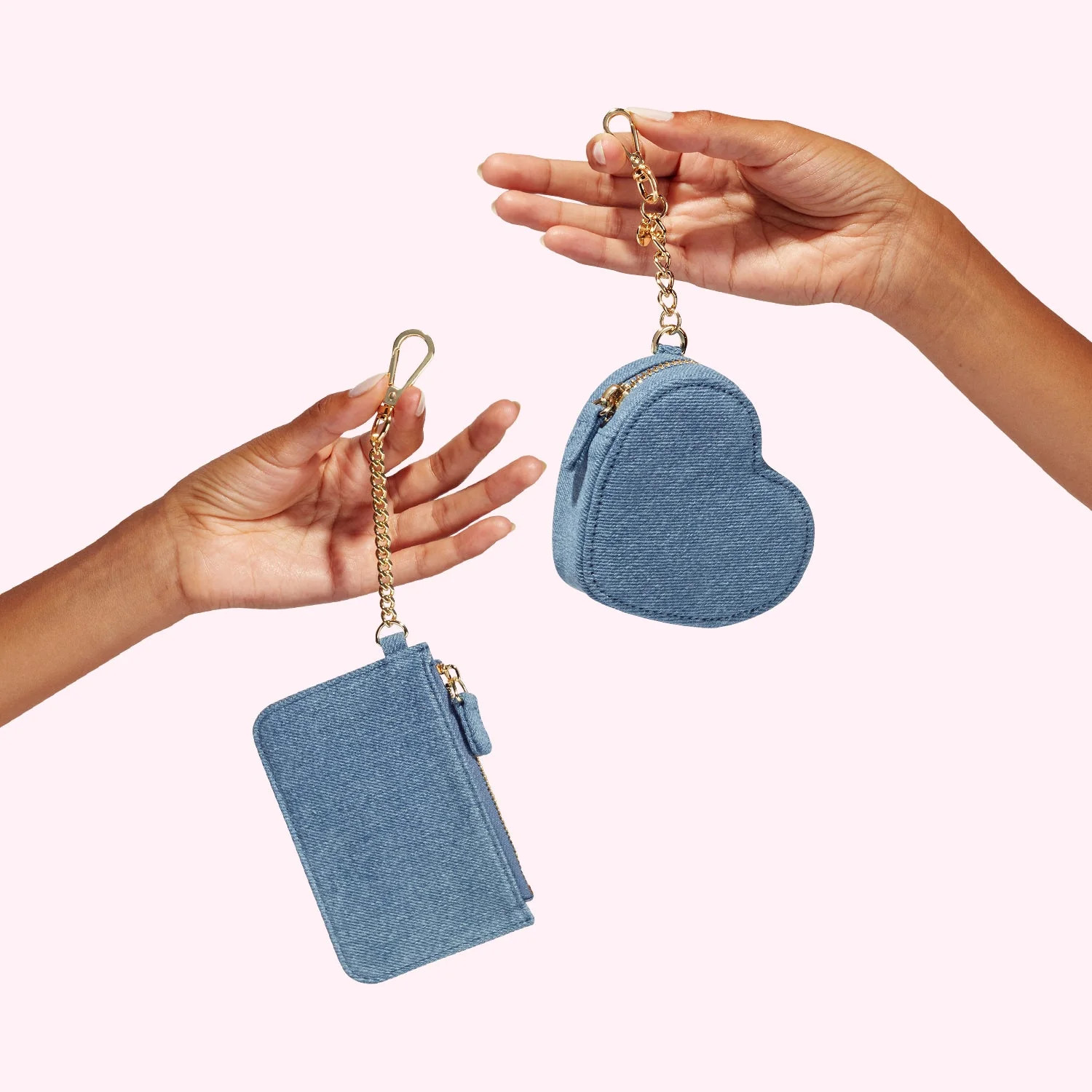 Denim Keychain Wallet | Stoney Clover Lane